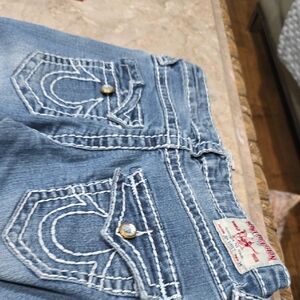True Religion Light Blue Denim Jeans